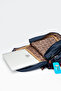 Dark Navy Blue Backpack Waterproof Clinker School Bag 14 Inch Laptop Travel Bag 40x30x15cm - 7