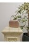 Women's Big Stone Look Powder Evening Clutch Chain Strap Handheld Wedding Engagement Evening Bag - 2