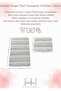 Serante Rabbit Hair, Non-Slip Base, Fluffy, Soft, Washable 2-Piece Bath Mat Anthracite - 3