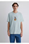 Bugs Bunny Printed Gray T-Shirt Loose Fit / Loose Relaxed Fit 0612656-70148 - 4