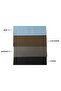 2-Piece Cushion Cover Linen Look Soft Sofa Backrest Can Be Gift-Punched in Blue - 4