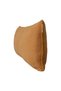 2-Piece Velvet Textured Corded Rectangular Throw Pillow Cover Yellow - 3
