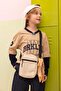 Boy Oversize Wide Fit V-Neck Letter Print Long Sleeve T-Shirt C9279A824Au - 3