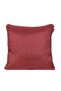 4-Piece Straw Textured Ribbed Double Sided Throw Pillow Cover Red - 3