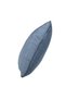 4-Piece Cushion Cover Straw-Textured Soft Sofa Backrest Gift Blue - 4
