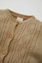 Baby Girl Knitwear Buttoned Crew Neck Cardigan C7890A524Au - 2