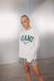 Girl's Crew Neck Printed Relax Fit School Sweatshirt - C6868a824au
