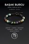 Handmade Virgo Bohemian Bracelet – Jade, Amazonite, Jasper, Amethyst, Agate and Tourmaline Stones