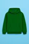 Unisex Hooded Kangaroo Pocket Hooded Winter Sweatshirt - Green - 2