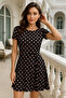 Crew Neck Short Sleeve Women's Dress – Comfortable and Stylish Model - 6