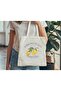 Lemon, Limoncello Printed Cloth Bag, Shoulder Bag, Tote Bag 1 Piece - 2