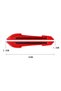 Silver color 2pcs right left car mirror crash protector colorful reflective strip - 5