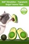 Natural Catnip Edible Rotating Cat Mint Grass Play Ball Ball Toy Cat Licking Ball Avocado - 7