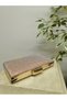 Women's Big Jewelled Powder Evening Dress Clutch Portfolio Chain Strap Handheld Wedding Engagement Night Shoulder Bag - 8