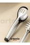 Artemia Home Dmr Life Simple Serving Presentation Pasta Pasta Salad Cake Tongs Set Set of 3 - 7