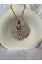 Gold and Silver Color Stainless Steel Dear Infinity Necklace - 3