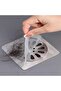 10Pcs Adhesive Disposable Sink Bathroom Kitchen Shower Drain Hair Hair Feather Catcher Wire Strainer - 3