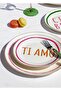 Ti Amo Pastry Plate for 6 People - 8