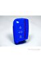 VW Volkswagen Skoda Seat Polo Tiguan Golf 7 Silicone Key Blue