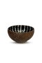 Zebra Design Coconut Bowl and Bowl Coaster - Coconut Bowl - Bowl Bowl - Snack Bowl - 2