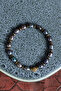 Certified Black Pearl & Hematite & Zircon Apparatus Natural Stone Bracelet - 2