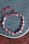 Certified Pink Quartz & Hematite Natural Stone Macrame Bracelet - 2