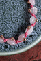 Certified Pink Quartz & Hematite Natural Stone Macrame Bracelet - 4