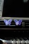 Purple Butterfly Air Conditioner Ornament 2 Pcs