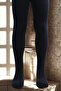 Girl's Cotton Pantyhose Navy Blue - 2
