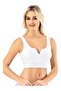 Underwear Cotton Camisole Fabric Thick Strap Pad Crop Tank Top - 2