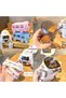 Teddy Bear Water Bottle, Bus Water Bottle, Teddy Bear Print Themed Water Bottle, Teddy Bear Car Water Bottle with Straw, 500ml - 2