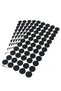 20 mm Adhesive Furniture Leg Felt Floor Protector Table Chair Parquet Protection Pad (Pack of 50) - 5