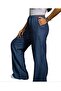 Women's High Waist Loose Leg Elastic Waist - 2