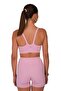 Women's Strappy Sports Bra Pink - C904 - 6