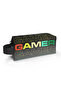 Kids Black Grey Gamer Patterned Pencil Case 22080