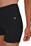 Women's Short Biker Leggings Black - C518