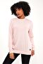 CYCLING COLLAR PINK COMFORT FIT SWEATER (E20-18907) - 4