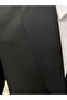 Black Plain Vestless Suit - 8