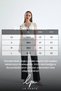 Women's Pants Wide Leg Pants Stretch Fabric Palazzo Stylish Flared Woven Trousers Light Blue Fabric - 5