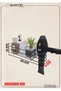 Adhesive Blow Dryer Hanger - Bathroom Organizer with Tank - 7