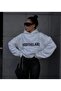 سويت شيرت White Mood The Label كبير الحجم - قطن سميك مرتفع