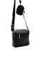 Black - Black Sp1038 Women's Crossbody Bag - 5