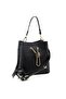 Black - Black Sp967 Women's Crossbody Bag - 6