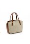 Beige - Tan Sp1021 Women's Handbag - 4