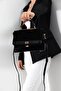 Black - Black Sp838 Women's Crossbody Bag - 2