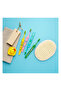 Mini Compact Toothbrush Extra Soft Natural Bristle for 0-3 Years - 4