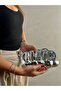 Women Luxury Luxury Silver Evening Dress Clutch Night Wedding Bag - 3