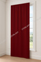 Plain Pleated Burgundy Blackout Blackout Curtain – Lightproof L Darkens the Entire Room! Favorite Product - 2