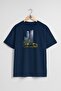 Oversize Vadiistanbul Skyland Chest Design Unisex T-Shirt