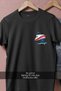 Oversize Blue and White Cruise Ship Pocket Design Unisex T-Shirt - 2